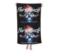 ODZCSYWVY Unisex Roach Music Rock Band Papa Bath Towel Ultra-Soft Bath sheet High Absorbency Ideal for Bathroom Pool Beach and Trips Bath sheet Sized 52×32 inches