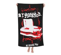 ODZCSYWVY Unisex Romance Rock Band My Chemical Bath Towel Ultra-Soft Bath sheet High Absorbency Ideal for Bathroom Pool Beach and Trips Bath sheet Sized 52×32 inches