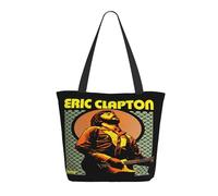 ODZCSYWVY Women's Clapton Singer Eric Tote Bag fashionable Shopping Bag Personalized pattern Shoulder bag for Birthday Girls Mom Friends Teachers Gym Travel and Work