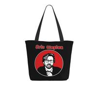 ODZCSYWVY Women's Clapton Singer Eric Tote Bag fashionable Shopping Bag Personalized pattern Shoulder bag for Birthday Girls Mom Friends Teachers Gym Travel and Work