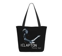 ODZCSYWVY Women's Clapton Singer Eric Tote Bag fashionable Shopping Bag Personalized pattern Shoulder bag for Birthday Girls Mom Friends Teachers Gym Travel and Work