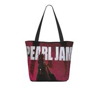 ODZCSYWVY Women's Jam Music Rock Band Pearl Tote Bag fashionable Shopping Bag Personalized pattern Shoulder bag for Birthday Girls Mom Friends Teachers Gym Travel and Work