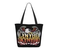 ODZCSYWVY Women's Lynyrd Rock Band Skynyrd Tote Bag fashionable Shopping Bag Personalized pattern Shoulder bag for Birthday Girls Mom Friends Teachers Gym Travel and Work