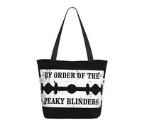 ODZCSYWVY Women's Peaky Movie Series Blinders Tote Bag fashionable Shopping Bag Personalized pattern Shoulder bag for Birthday Girls Mom Friends Teachers Gym Travel and Work