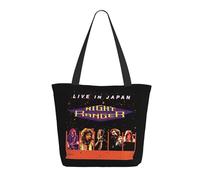 ODZCSYWVY Women's Ranger Rock Music Band Tote Bag fashionable Shopping Bag Personalized pattern Shoulder bag for Birthday Girls Mom Friends Teachers Gym Travel and Work