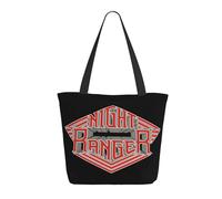ODZCSYWVY Women's Ranger Rock Music Band Tote Bag fashionable Shopping Bag Personalized pattern Shoulder bag for Birthday Girls Mom Friends Teachers Gym Travel and Work