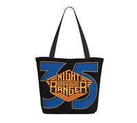ODZCSYWVY Women's Ranger Rock Music Band Tote Bag fashionable Shopping Bag Personalized pattern Shoulder bag for Birthday Girls Mom Friends Teachers Gym Travel and Work