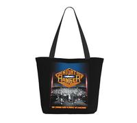 ODZCSYWVY Women's Ranger Rock Music Band Tote Bag fashionable Shopping Bag Personalized pattern Shoulder bag for Birthday Girls Mom Friends Teachers Gym Travel and Work