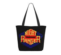 ODZCSYWVY Women's Ranger Rock Music Band Tote Bag fashionable Shopping Bag Personalized pattern Shoulder bag for Birthday Girls Mom Friends Teachers Gym Travel and Work