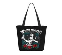 ODZCSYWVY Women's Roach Music Rock Band Papa Tote Bag fashionable Shopping Bag Personalized pattern Shoulder bag for Birthday Girls Mom Friends Teachers Gym Travel and Work