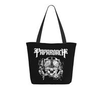 ODZCSYWVY Women's Roach Music Rock Band Papa Tote Bag fashionable Shopping Bag Personalized pattern Shoulder bag for Birthday Girls Mom Friends Teachers Gym Travel and Work