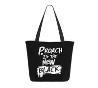 ODZCSYWVY Women's Roach Music Rock Band Papa Tote Bag fashionable Shopping Bag Personalized pattern Shoulder bag for Birthday Girls Mom Friends Teachers Gym Travel and Work