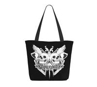 ODZCSYWVY Women's Roach Music Rock Band Papa Tote Bag fashionable Shopping Bag Personalized pattern Shoulder bag for Birthday Girls Mom Friends Teachers Gym Travel and Work