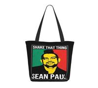 ODZCSYWVY Women's Sean Rapper Paul Hip Hop Tote Bag fashionable Shopping Bag Personalized pattern Shoulder bag for Birthday Girls Mom Friends Teachers Gym Travel and Work