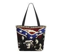ODZCSYWVY Women's Skynyrd Rock Band Lynyrd Tote Bag fashionable Shopping Bag Personalized pattern Shoulder bag for Birthday Girls Mom Friends Teachers Gym Travel and Work