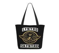 ODZCSYWVY Women's Skynyrd Rock Band Lynyrd Tote Bag fashionable Shopping Bag Personalized pattern Shoulder bag for Birthday Girls Mom Friends Teachers Gym Travel and Work