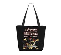 ODZCSYWVY Women's Skynyrd Rock Band Lynyrd Tote Bag fashionable Shopping Bag Personalized pattern Shoulder bag for Birthday Girls Mom Friends Teachers Gym Travel and Work