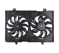 OE Replacement Engine Cooling Fan Assembly for 2013-2022 Nissan NV200 / 2015-2018 Chevrolet City Express L4/2.0 | Racing-Level Radiator for 21481-3LM0A/19316315 | NI3115154/GM3115269 | 621-571