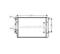 OE SPEC AVA RADIATOR FOR AUDI A3 (2004) A3 1.8 FSI/TFSI
