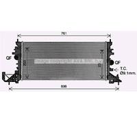 OE SPEC AVA RADIATOR FOR VAUXHALL ASTRA (2016) 1.6 ECOTEC