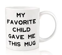 OEAGO Fathers Day Dad Gifts from Daughter Son, 330ml Funny Coffee Mug, Father's Day Mug Gifts Stepdad Grandad, Dad Birthday Presents for Daddy Husband Men on Christmas Anniversary