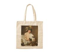 OEAOIOBU Bacchus by Caravaggio (1571-1610) Tote BagReusable Grocery Bag for Daily Errands School Work Travel