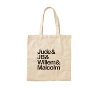 OEAOIOBU Jude JB Willem Malcolm Cotton Tote BagReusable Grocery Bag for Daily Errands School Work Travel