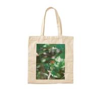 OEAOIOBU red cotton bug Cotton Tote BagReusable Grocery Bag for Daily Errands School Work Travel