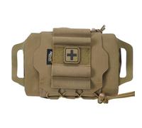 OEBABE Tactical IFAK Pouch MOLLE Trauma Kit Holder - Rapid Tear-Away First Aid Belt Pouch - Durable Two Piece Deployment Survival Roll (TN)