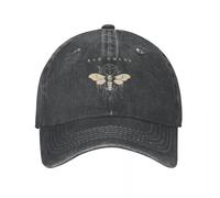 OEBANQGIV Bad Omens Moth Tour Trucker Hat Stuff Vintage Distressed Washed Metalcore Band Headwear for Men Women Adjustable