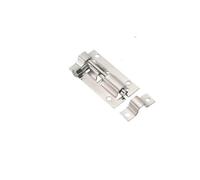 OEBHA Door Hinge pin 2 inches, Stainless Steel Safety Sliding Lock with Screws, Suitable for Door and Window Anti-Theft(Red)