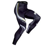 OEBLD Compression Pants Men Thermal Underwear Set Base Layer Dry Tights Gym Running Leggings Long Sleeve Shirt - - Small