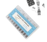 OEBUAFI 1mm Watch Band Split Pin Assortment, Portable Home Watch Repair Tool, 15 Sizes from 8 to 27mm for Band Replacement