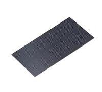 OEBUAFI 1W 5V Monocrystalline Solar Panel Portable Solar Cell Module for Charging 3.7V Batteries with Weatherproof Design for DIY Projects Science Experiments Toys