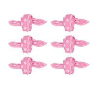 OEBUAFI 20pcs Hair Curler Rollers Soft Sponge Night Sleep Hair Styling Tools Pink for Long Lasting Curls