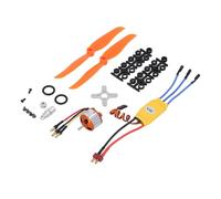 OEBUAFI 2200KV Brushless Motor Kit with 30A ESC for RC Quadcopter and Airplane Efficient Performance Components
