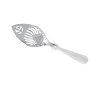 OEBUAFI 304 Stainless Steel Absinthe Wormwood Spoon, Antique Design Bar Absinthe Usage for Traditional French Swiss Various Beautiful Designs (Leaf Absinthe Spoon)