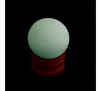 OEBUAFI 35mm Glow in The Dark Stone Orb Glowing Night Light Luminous Ball with Display Base for Desk Decor Home Office Gift