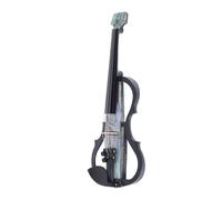 OEBUAFI 4/4 Full Size Professional Electric Violin Compact Silent Fiddle for Teens and Adults (Type 1)