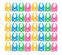 OEBUAFI 40Pcs Spool Fixing Clip Silicone Bobbins Clips Bobbin Holders Thread Clips for Sewing Embroidery Organizing Threads Keeping Bobbins Tidy