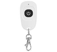 OEBUAFI 433MHz Wireless Remote Control,EV1527 Coding 1 2 3 4 Channel Options 100 Meter Range Plastic Metal Construction for Garage Door Gate Equipment Control (One Button)