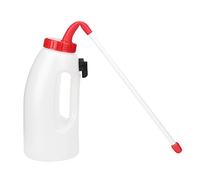 OEBUAFI 4L Calf Bottle Feeder, Large Capacity Milk Feeding Bottle with Self Adjusting Valve, Easy to Fill and, for Calves Milk or