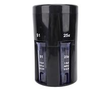 OEBUAFI 5 in 1 Automatic Sorter Machine, Counts and Sorts US Including Pennies Nickels Dimes Quarters Dollars with 5 Tubes for Home Office Bank Store