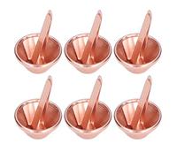 OEBUAFI 50pcs Spike Studs Purse Hardware Bag Hardware Bag Findings Iron Nail Heads Coated Rust Resistant Wear Resistant Polished Dazzling Decorative Easy Install for DIY Leather Bags