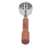 OEBUAFI 51mm Portafilter, 3 Ears Stainless Steel Bottomless Portafilter with Detachable Design for Donlim Petrus Maxims Severin DERLLA GULISSO Stelang Coffee Makers (Style 1)