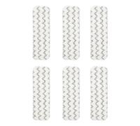 OEBUAFI 6 Pack Reusable Mop Pads Refills Replacement Heads Compatible with Power Mop Super Absorbent Microfiber for All Floor Types Machine Washable