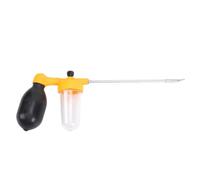 OEBUAFI Adjustable Diatomaceous Earth Powder Duster Applicator with 2 in 1 Stainless Steel Rod, Transparent Tank for Garden and Pollination