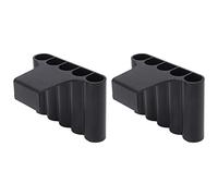 OEBUAFI Aquarium Plant Holder, 5 Hole ABS Plastic Hanging Aquatic Plant Cup for Fish Tank Decorations, with Integrated Hook for Pothos Daffodils Lucky (Short Hook)