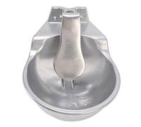 OEBUAFI Automatic Livestock Drinking Bowl, 8.66 X 10.63in Aluminum Alloy | Aluminum Alloy Construction, Wear-resistant and Drop-proof, Hose Connection, Suitable for Dogs, Sheep, Horses, Goats, and