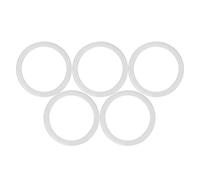 OEBUAFI Badge Machine Gasket Set, 5Pcs Plastic Spacer for 32mm 37mm 44mm 58m Molds, Replacement Insert for Button Maker Press, DIY Button Pin Making Tool Accessory (Plastic 4)